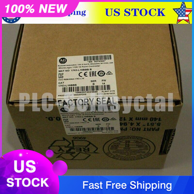 New AB 1763-L16BBB MicroLogix 1100 16 Point Controller 1763L16BBB US Free Tax