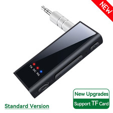 New Bluetooth 5.4 Audio Transmitter Receiver 3.5MM AUX Stereo Music Wireless Ada