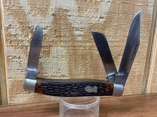 Vintage Schrade Walden NY USA #880 Three Blade Folding Pocket Knife