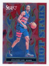 2024-25 Panini Select Hot Stars Alexandre Sarr Rookie RC – Washington Wizards