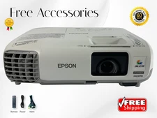 Epson PowerLite W17 3LCD Projector Wireless 2800 Lumens iProjection App 4K w/Kit