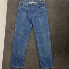 vintage 536 Levi's jeans men's size 38x32 straight led denim pants USA made