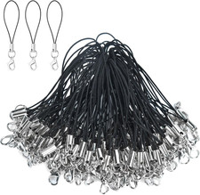 Charms Strap with Lobster Clasp,Lanyard Strap Cell Charm for Keychain Clasps, U