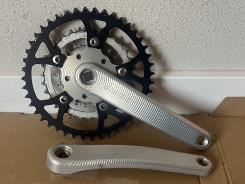 Pédalier VTT Vintage Ionic Billy CNC - Longueur 175mm, 110BCD, Triple Plateaux - Pour Shimano - Occasion