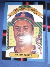 1988 Donruss - Diamond Kings Devon White #8