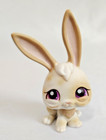 Authentic Littlest Pet Shop LPS Bunny Rabbit #265 - Purple/Pink Eyes - Hasbro — photo 1