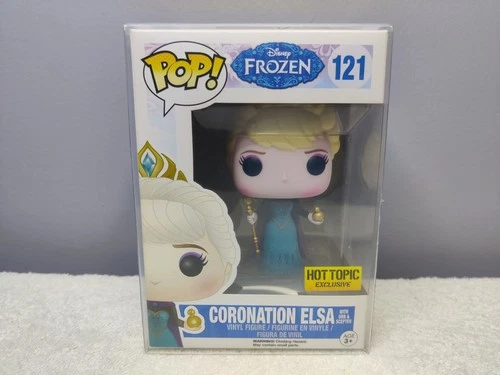 Funko Pop Disney Frozen Coronation Elsa with Orb & Scepter Hot Topic Excl #121