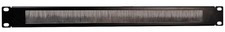 PULSE - 19" Rack Letterbox Brush Strip Panel, 1U