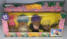 Vintage Wedding Trolls - Bride Groom Kids With Accessories - Read Description
