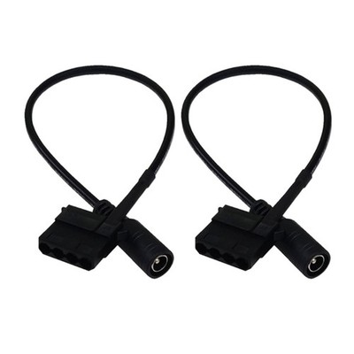 DC5521 Female to 4Pin 12V Power Supply Cable for Computer Admirers