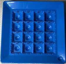 Gravity Maze Builder Game Blue Grid Base Boar...