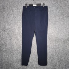 Old Navy Womens Pants Size 8 Pixie Straight Leg "Never Fade" Navy Blue