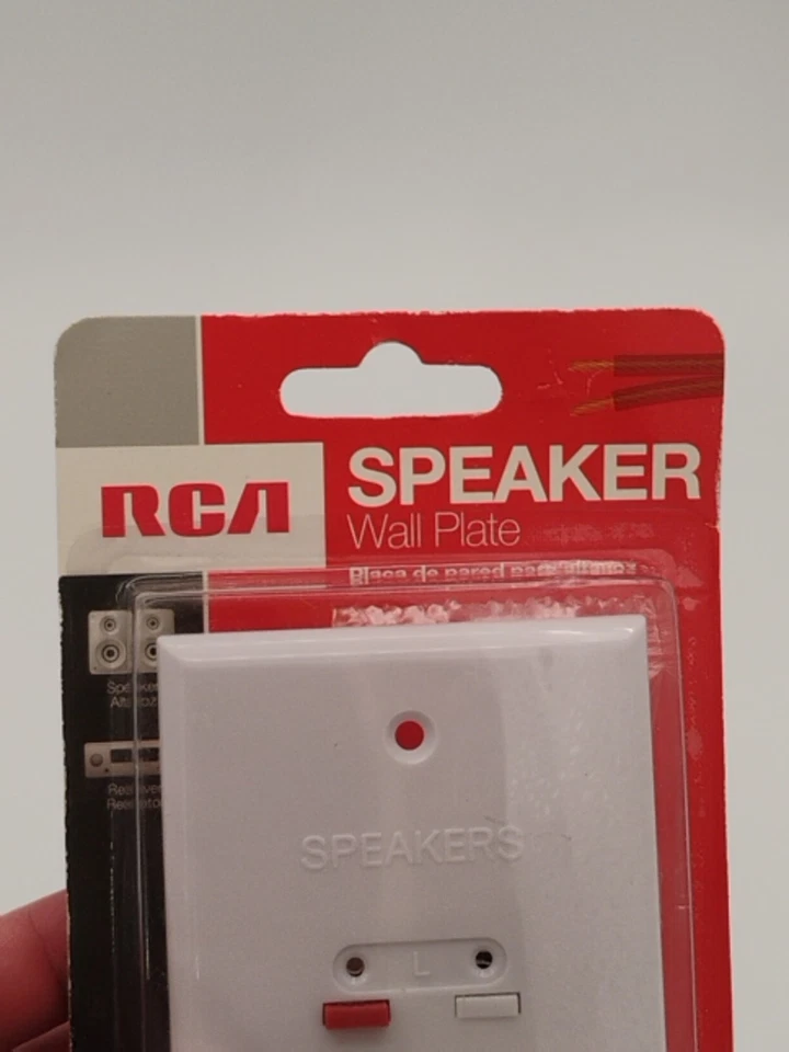 RCA Speaker Wall Plate For In-Wall Speaker, AH300WHR, Brand New  - Image 3 of 4
