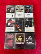 Classic Rock Cassette Tape Lot 60s Hendrix Doors Janis Dylan CCR Quicksilver