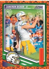 2025 Score - Cameron Dicker #127 Pumpkin