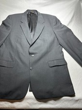 See Descr. Brooks Brothers Brooksease Mens Grey Wool Blazer Sport Coat Only 46L