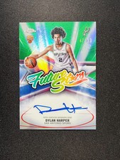 2025-26 Topps Chrome Future Stars Auto Dylan Harper RC #FS-DH Green 47/99 RM90