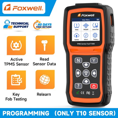 #ad #ad Foxwell T1000 Universal TPMS Sensor Programming Activation Reset Diagnostic Tool $128.99