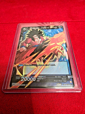 Dragonball Super TCG, SS4 Son Goku, Otherworldy, Infiltrator BT20-122 Rare