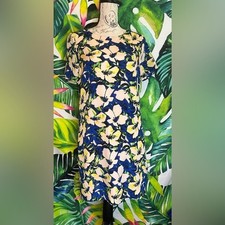 J. Crew 4 Blue Light Pink Floral Sheath Spring Summer Preppy Colorful Dress