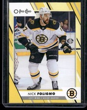 2023-24 O-Pee-Chee #305 Nick Foligno Yellow Border