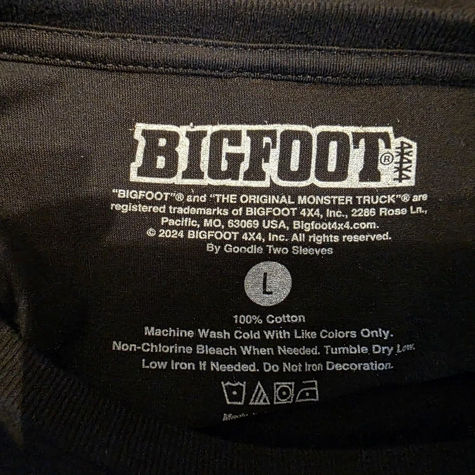 Camiseta grande manga corta Bigfoot The Original Monster Truck para hombre  Foto 3 de 4