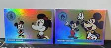Topps Disney 70th Anniversary Minnie Mouse & Mickey Mouse Trading Cards Lot