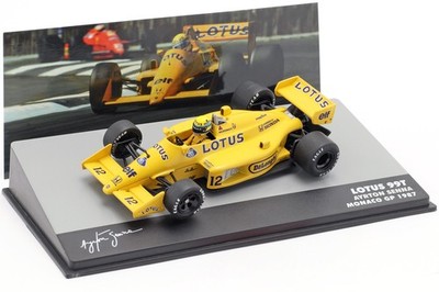 Ayrton Senna Lotus 99T #12 Sieger Monaco GP Formel 1 1987 1:43 Altaya