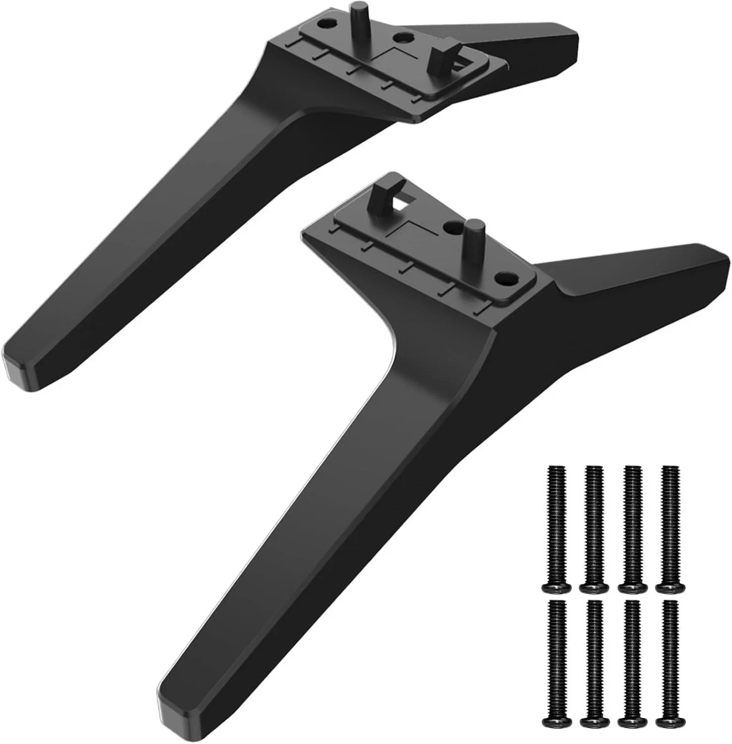 For Lg Tv Legs Replacement, 49 50 55 Inch Black