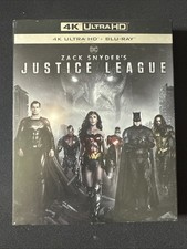 Zack Snyder's Justice League on 2-Disc 4K Ultra HD / Slipcover Bluray