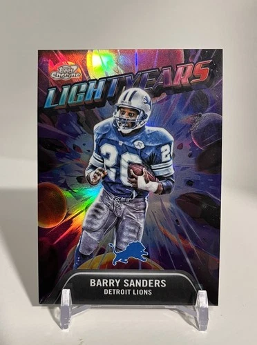 2025 Topps Cosmic Chrome Barry Sanders Base (RAW)