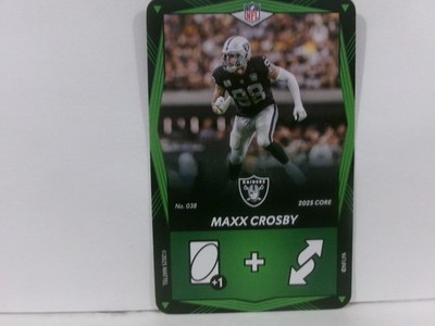 2025 Uno Elite CORE EDITION BASE GREEN- #038 MAXX CROSBY