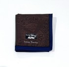 NWT Handkerchief Man Rudolph Valentino Paisley Classic Cotton Square 17.5”
