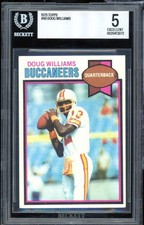Doug Williams Rookie Card 1979 Topps #48 BGS 5. rookie card picture
