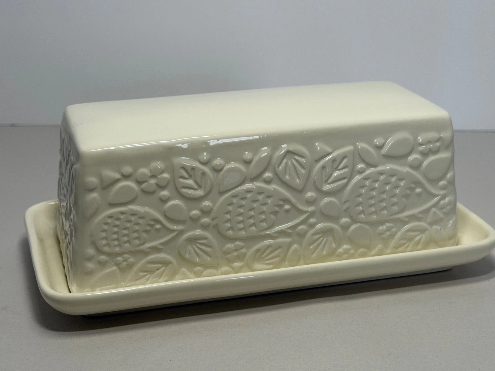 Mason Cash "In the Forest" Ivory Butter Dish HARD TO FIND
Opens in a new window or tab