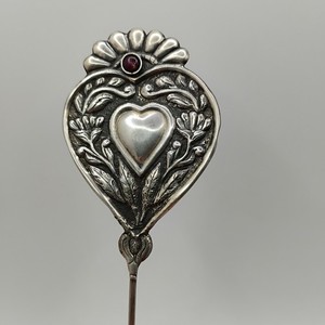 Vintage Sterling Silver Hat/Hair Pin 6 inches by 2 inches