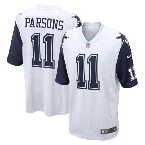 Nike Mens Dallas Cowboys Micah Parsons Jersey #11 White Size M NWT