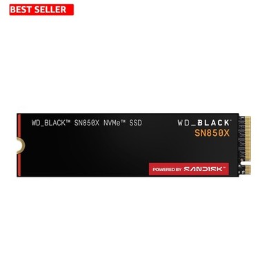 WD_BLACK SN850X 2TB NVMe SSD - M.2 2280, Up to 7,300 MB/s Read speeds