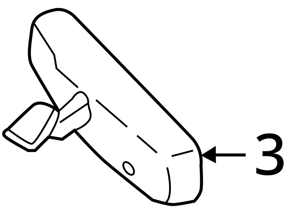 后视镜自动调光无雨传感器适用于 13-20 熔融 3046499 — 第 4/4 张图片
