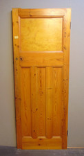 Door Doors 1930's 4 Panel Pine Wooden 29 3/4 " x 77" 647D (FREE UK POSTAGE)