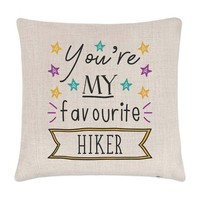 You're Mein Favorit Hiker Stars Kissenbezug Camper Wandern Worlds Best