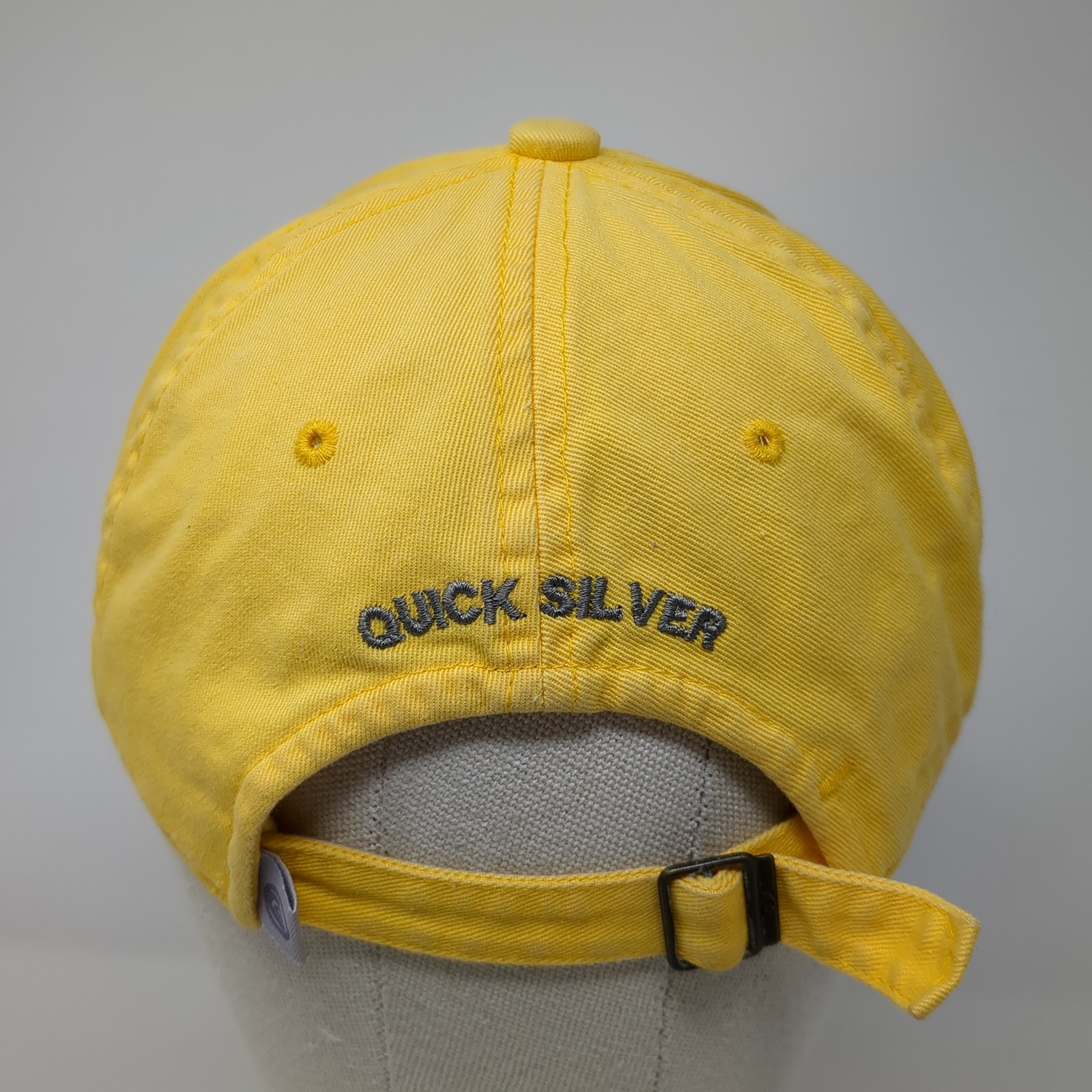 Quick Silver Slideback Baseball Cap Yellow One Si… - image 6
