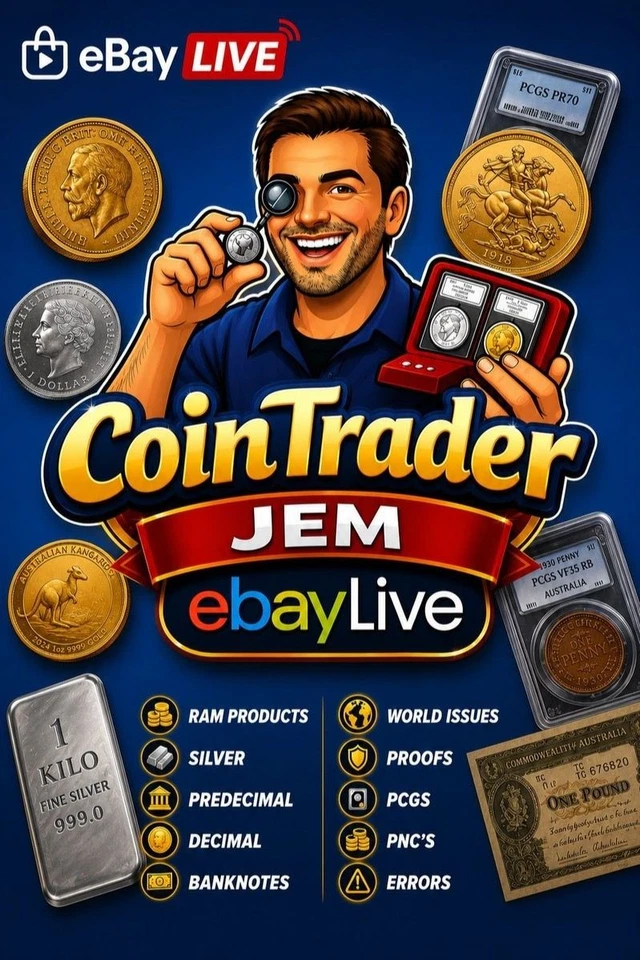 $1 COIN AUCTIONS – Huge Variety + New Stock Daily + Cheap to Premium!!!