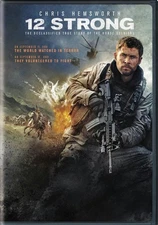 12 Strong DVD Chris Hemsworth NEW