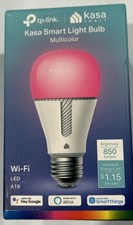 Kasa Smart Light Bulb - LED Multicolor Smart Wi-Fi Alexa Google 1000 Lumens A19
