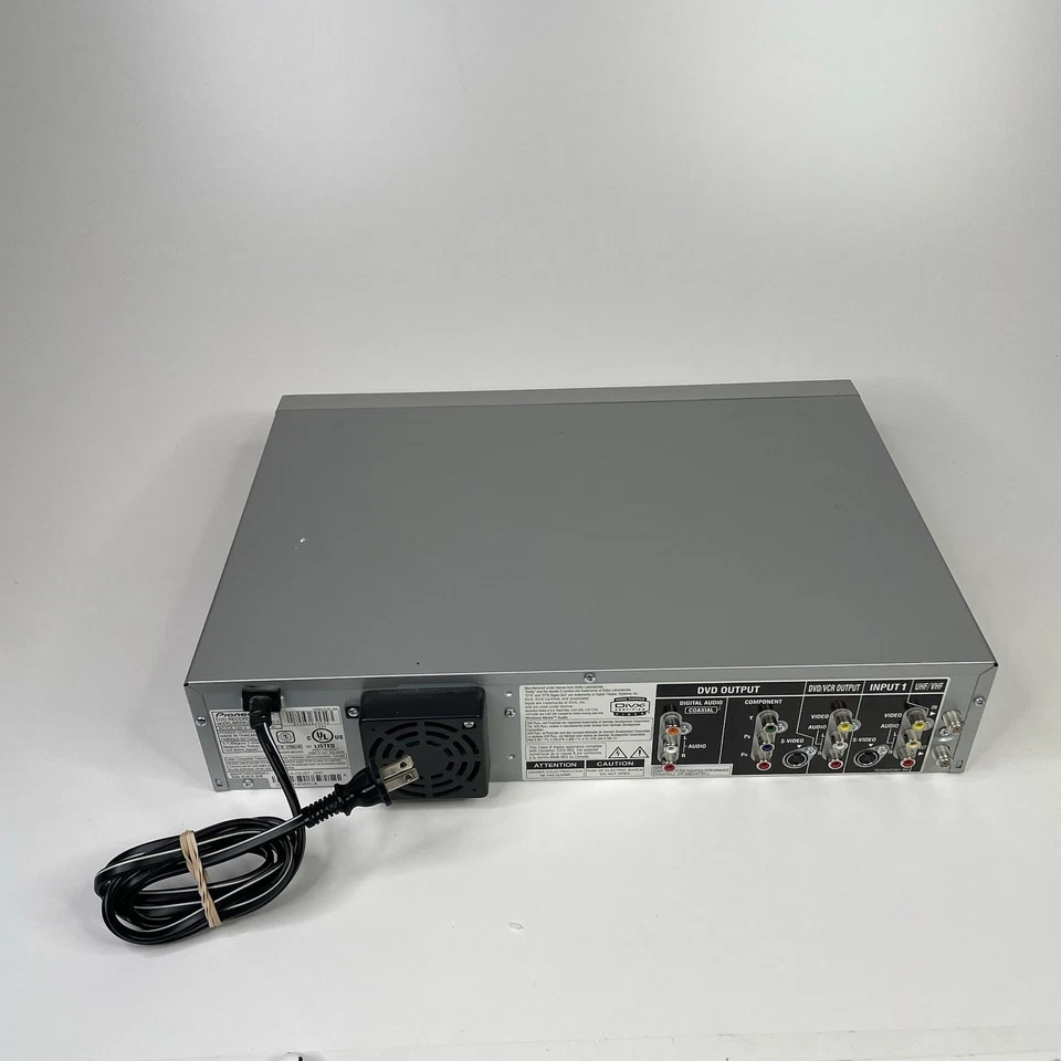 Pioneer DVR-RT502 DVD Recorder VCR Recorder Combo Player VHS 4-Head - W/ Remote! - Image 4 of 4