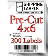 JETZAP Pre-Cut 4x6 Shipping Labels | Work on Most Inkjet and Laser Printers |...