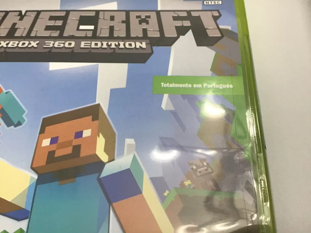 Minecraft Xbox 360 Edition (2013), in Portuguese, completely in Portugues  885370606508