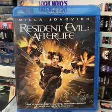 Resident Evil Afterlife 2010 Blu-ray Milla Jovovich Zombie Horror Action