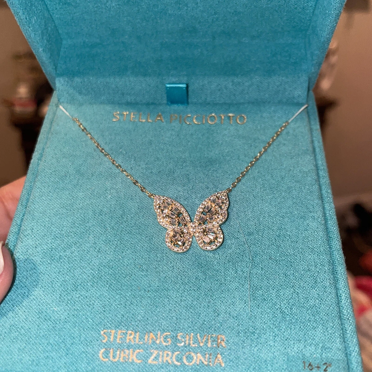 rachel zoe rose gold butterfly necklace｜TikTok Search